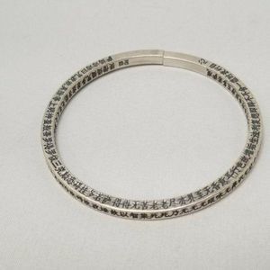 New Solid 999 SILVER Hand Carved Blessing Bangle